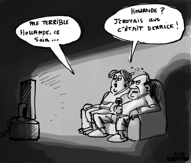 Hollande à la télé