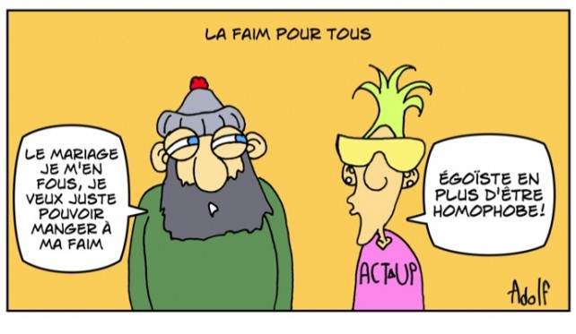 La faim pour tous, c’est maintenant