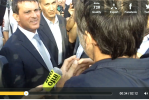 Manuel Valls interpellé à la Rochelle par un entrepreneur en colère