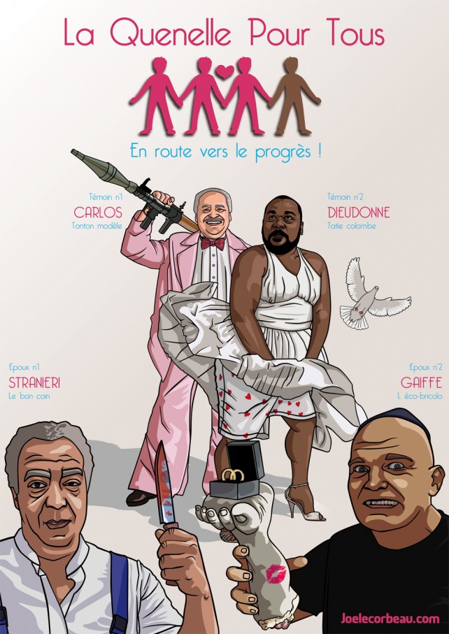 La Quenelle pour tous (avec les photos du mariage)