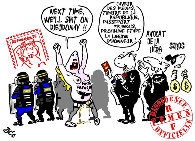 Le procès des Femen reporté au 9 juillet 2014